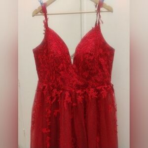 Glitter Tulle Ladies Dress